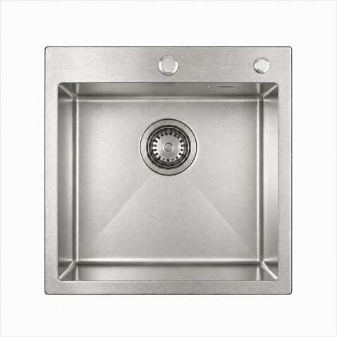 Кухонная мойка из нержавейки BLANTEK LS-5050ST Stone texture