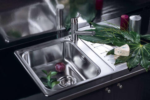 Кухонная мойка из нержавейки Omoikiri Sagami 63-IN нержавеющая сталь