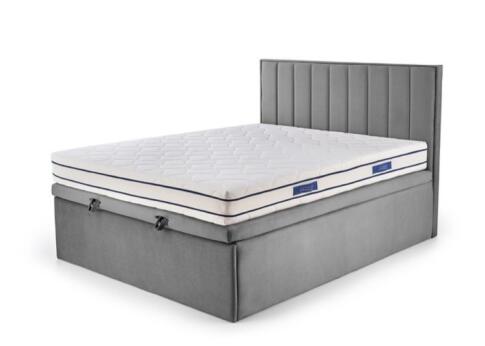 Кровать HALMAR ASENTO серый, 160/200