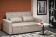 Диван HALMAR PAULINIO раскладной, бежевый