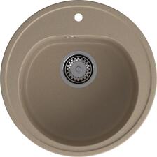 Кухонная мойка GRANFEST RONDO R-510 песочный