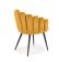 Стул HALMAR K410 горчичный/черный
