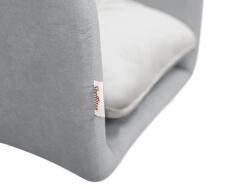 Стул Sheffilton SHT-ST43-2/S183 стальной серый/серое облако/светлый орех