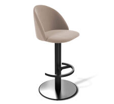Стул барный Sheffilton SHT-ST35/S137 латте/черный муар