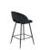 Стул барный HALMAR H96 черный/черный