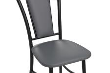 Стул ВВР Марсель Серый/черный, экокожа