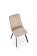 Стул HALMAR K561 бежевый/черный