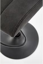 Стул барный HALMAR H89 темно-серый/черный Стул барный HALMAR H89 темно-серый/черный