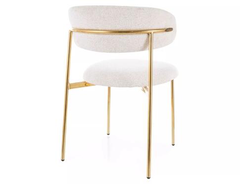 Стул SIGNAL ELTON Raven 22 светло-бежевый/золотой