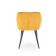 Стул HALMAR K487 горчичный/черный