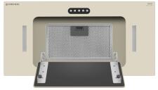 Вытяжка кухонная MEFERI INBOX60BG GLASS ULTRA