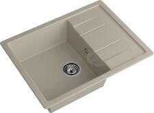 Кухонная мойка GRANFEST QUADRO Q-650L топаз