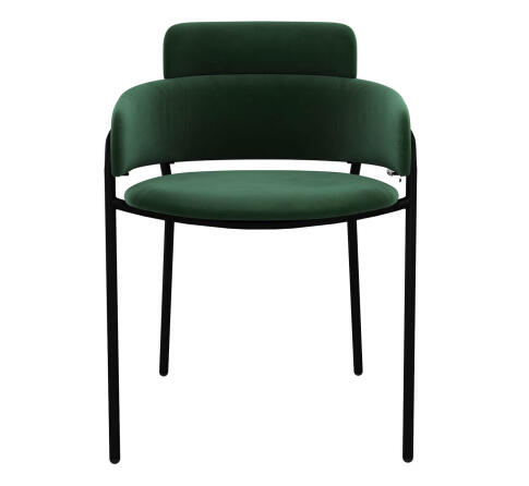 Стул Sheffilton SHT-S143 лиственно-зеленый/черный муар