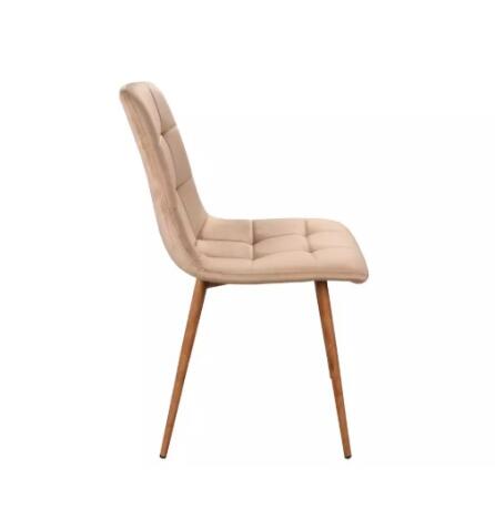 Стул SIGNAL MILA D Velvet Bluvel 28 бежевый/дуб