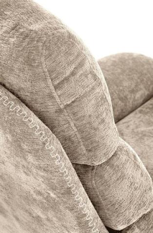 Кресло HALMAR DARIO бежевый/черный