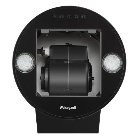 Вытяжка WEISSGAUFF TUBUS 700 PB BL