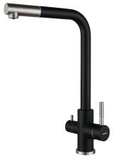 Смеситель для кухни GRANFEST QUARZ Z-5421 черный