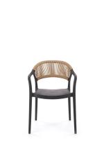 Стул HALMAR K582 черный/натуральный