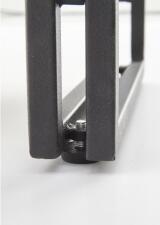 Консоль HALMAR BOLIVAR KN-1 дуб золотой/черный, 90/35/76