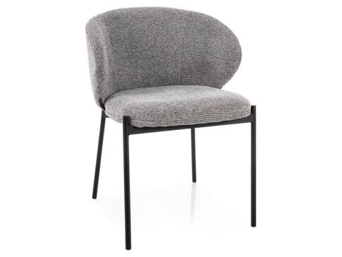 Стул SIGNAL KIOTO t.254 серый/черный