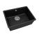 Мойка кухонная AQUASANITA Fast SQF 103 601 AW black metallic