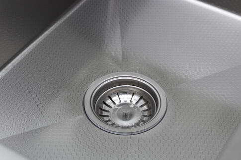 Кухонная мойка из нержавейки BLANTEK LS-5848H Honeycomb (+ 500B40S)