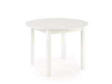 Стол обеденный HALMAR RINGO белый/белый 102-142/102