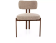 Стул SIGNAL MISAKI D t.253 бежевый/орех