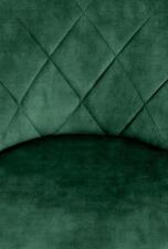 Стул барный HALMAR H101 темно-зеленый/черный