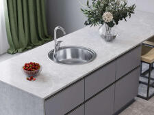 Кухонная мойка из нержавейки Omoikiri Asida 51-IN нержавеющая сталь