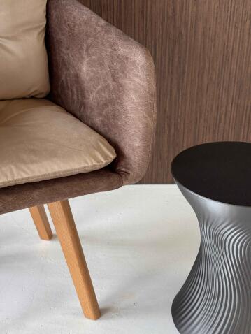 Сидение Sheffilton SHT-ST43-2 какао/ванильный крем