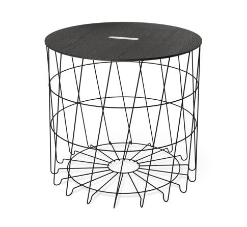 Стол журнальный Sheffilton SHT-CT41 сонора/черный муар