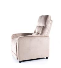 Кресло SIGNAL OTUS Velvet Bluvel 40 раскладное, бежевый