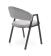 Стул HALMAR K473 серый/черный