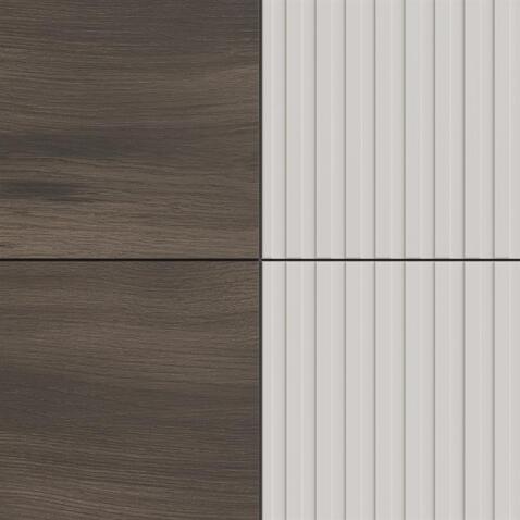 Комод HALMAR RANDOM 2 KM-2 кашемир/орех/черный