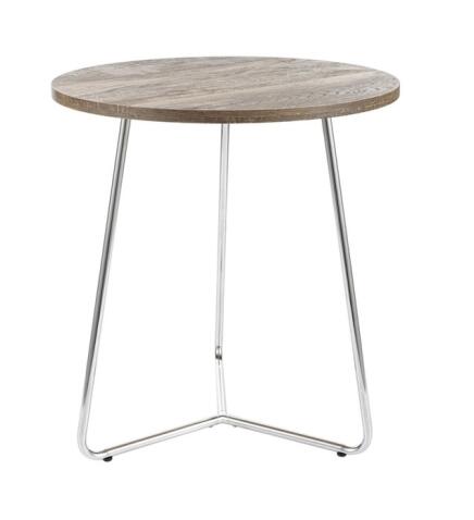 Стол журнальный SIGNAL ALTA B орех/хром 45