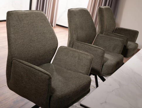 Стул SIGNAL HUGO Brego 77 оливковый/черный, поворотный