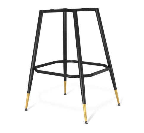 Каркас барного стула Sheffilton SHT-S148 черный муар/золотой