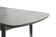 Стол ВВР Раздвижной пластиковый Каспий серый/Прямое хром, 110-150/70