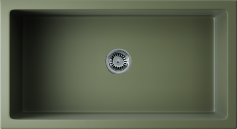 Кухонная мойка из керамики Omoikiri Mikura 83-OL Natceramic/olive