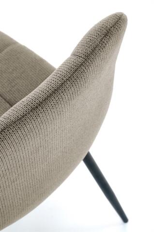 Стул HALMAR K560 оливковый/черный