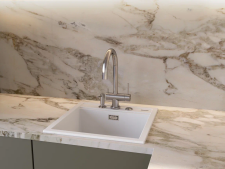 Смеситель для кухни Omoikiri Yamada-BN нержавеющая сталь Смеситель для кухни Omoikiri Yamada-BN нержавеющая сталь