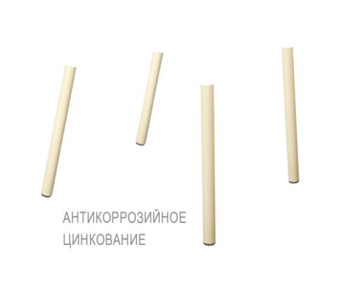 Каркас стула Sheffilton SHT-S424 артикул КС-232 ваниль (цинк) (+)