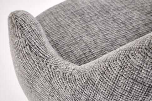 Стул HALMAR K564 серый/черный, поворотный