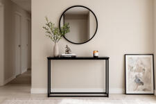 Консоль SIGNAL ROSSI C черный мрамор/черный