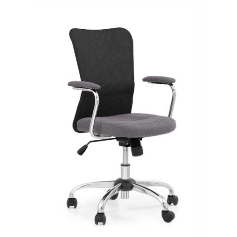 Кресло компьютерное HALMAR ANDY серый/черный