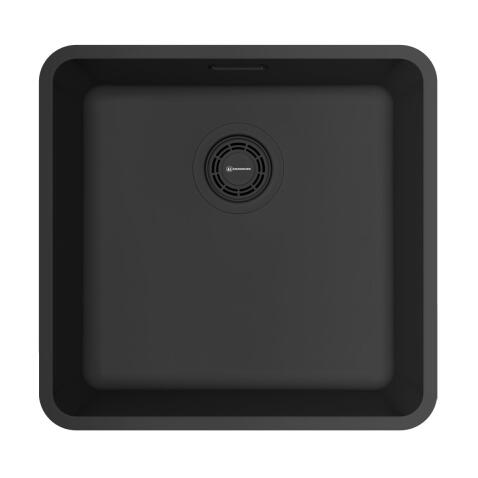 Кухонная мойка из нержавейки Omoikiri Omi 43-U/I-GB Ultra графит