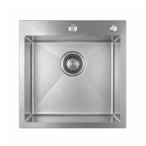Кухонная мойка из нержавейки BLANTEK LS-5050SN Snake texture