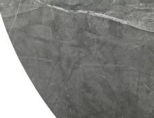 Стол обеденный SIGNAL ANGEL II эффект серого мрамора/черный 120-160/120