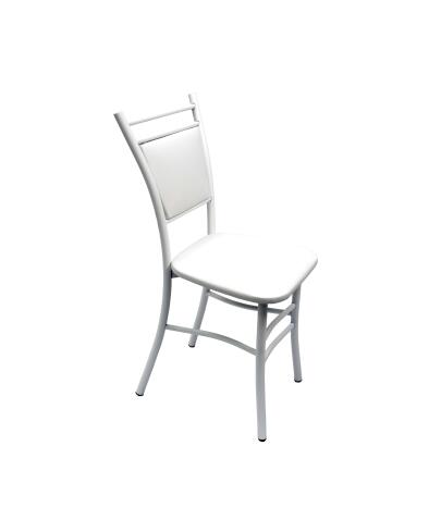 Стул ВВР Мажор белый крокодил/белый, экокожа